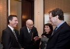 Władysław Bartoszewski, David Harris,  Lee Feinstein